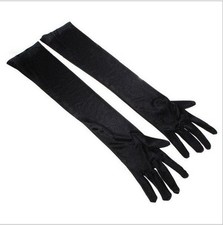 Femmes Long Coude Soirée Gants Charleston 20s Déguisement Bal Opéra Burlesque