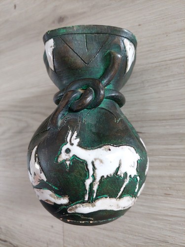 Vase italy faience - italy,