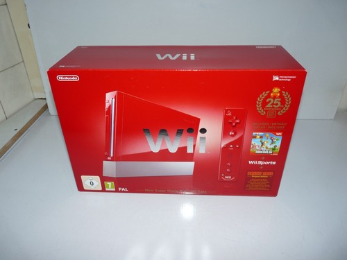 Console nintendo wii - wii, rouge