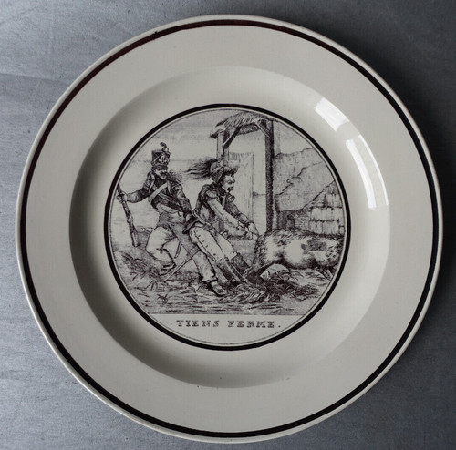 Assiette faïence fine de - assiette,