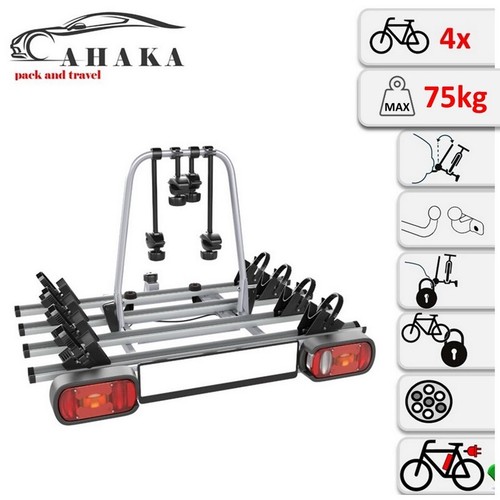 Porte velos sur attelage - porte-velos,