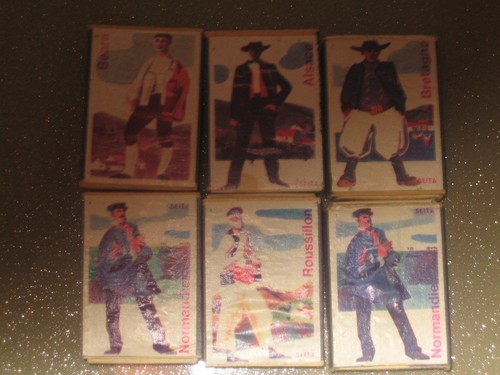 Lot boites allumettes - 6,