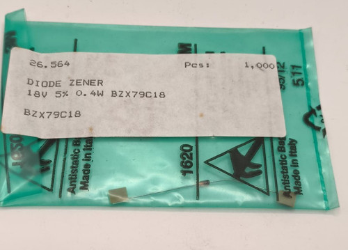 Bzx79 c18 nxp - diode,, zener