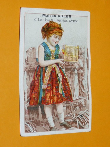 Chromo 1890 1910 maison adler - chromo,