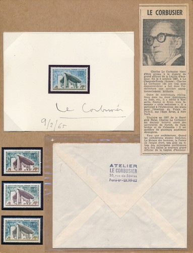 Architecte corbusier - le,