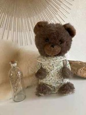 22⚜️ Antique Teddy Bear Teddy Bear Range Pajamas Vintage Height 38 Cm