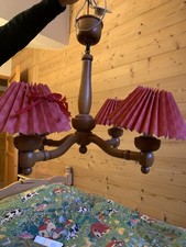 Lustre Bois IKEA 4 Branches