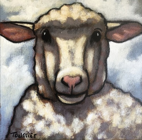Tableau peinture portrait - tableau,