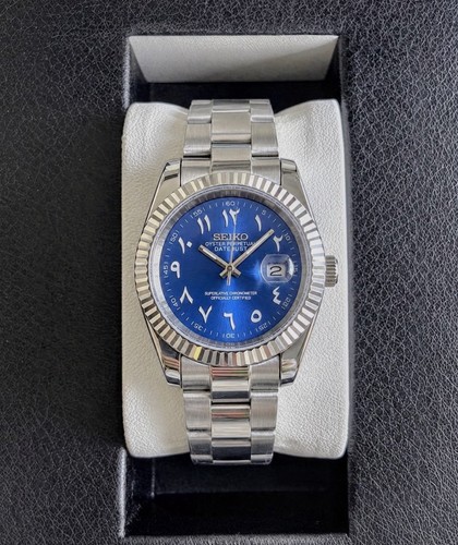 Seiko mod arabic dial - seiko, mod,