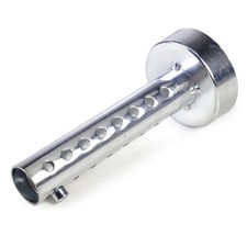 Silver Dia.60mm Exhaust Can