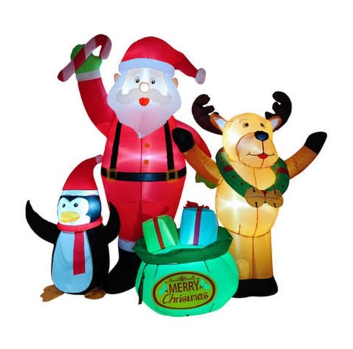 Décor noël gonflable - décor,