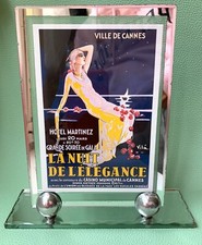 Cadre miroir festonné, deux