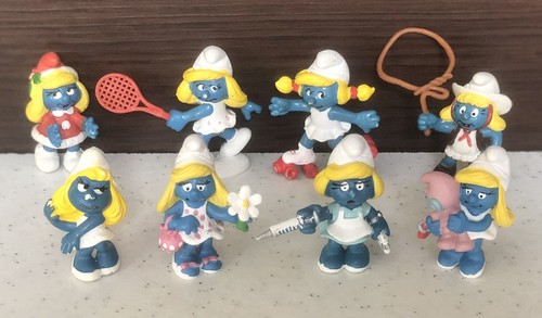 Figurines schtroumpf thème - schtroumpf,