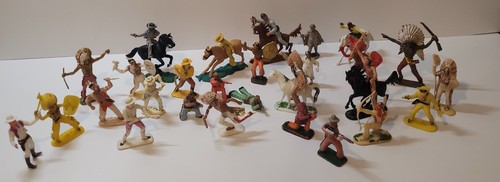 Lot figurines plastiques - lot, de