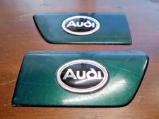 1994 Audi 80 Cabriolet - Lower Fender Trim / Audi Emblem Pair ***HEAVY WEAR***