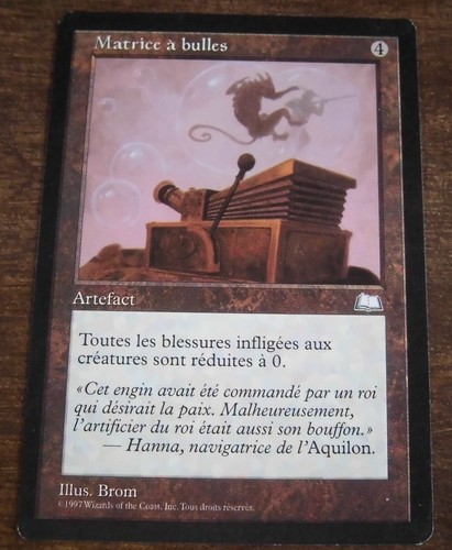 Mtg matrice bulles aquilon - à,