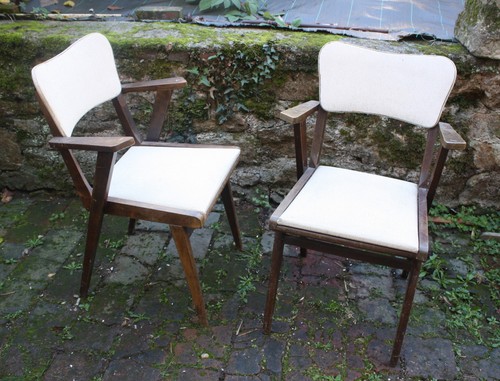 Paire fauteuils vintage - de,