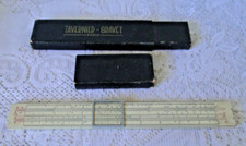 Règle à calcul en buis