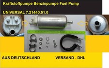NEU Pompe À Carburant Benzine Pompe Fuel Pump UNIVERSEL 7.21440.51.0 D'Allemagne