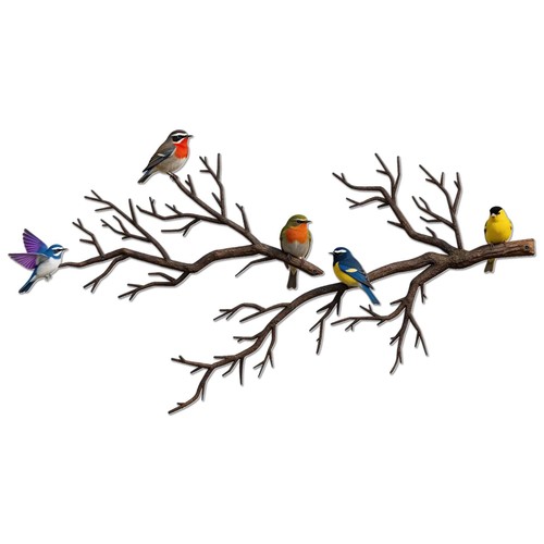 Metal birds wall - wall, art,