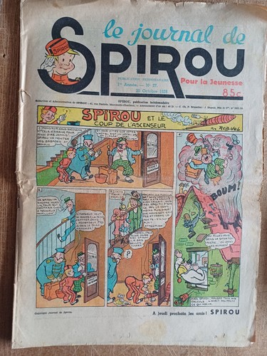 Spirou fascicule 1er année - ,