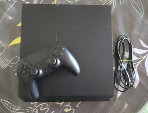 Console ps4 fat noire - fat, 500go