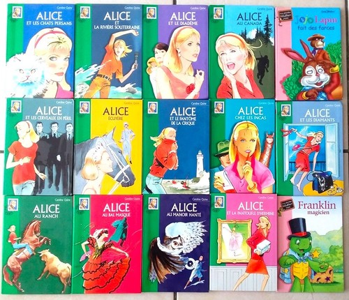 Lot alice livres - 12,