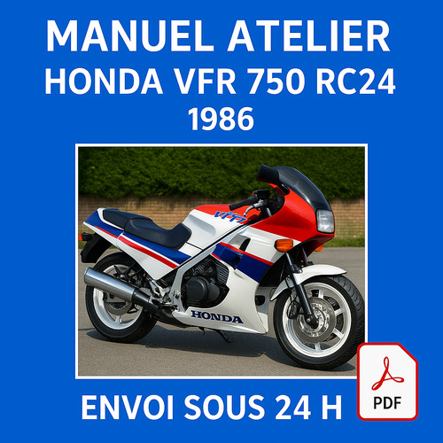 Manuel atelier honda vfr - vfr, 750