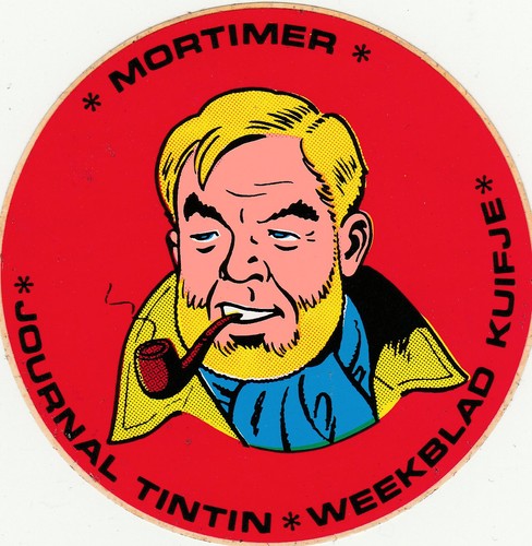 Autocollant blake mortimer - blake, et