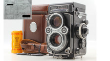 2025.4 Révisé [ Top COMME NEUF avec boîtier ] Rolleiflex 3.5F Xenotar 75mm du...