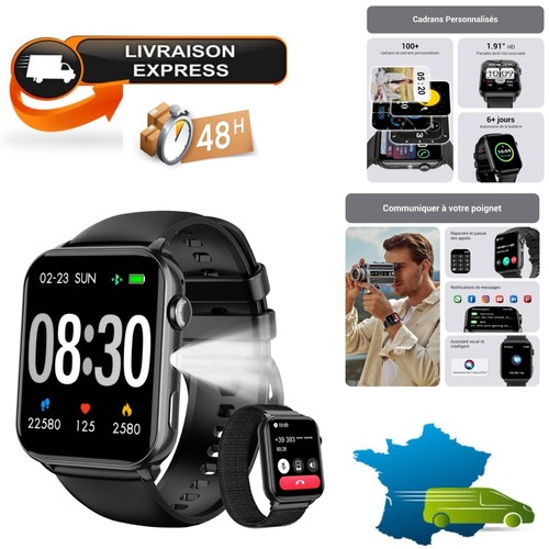 Iowodo montre connectée homme - iowodo,