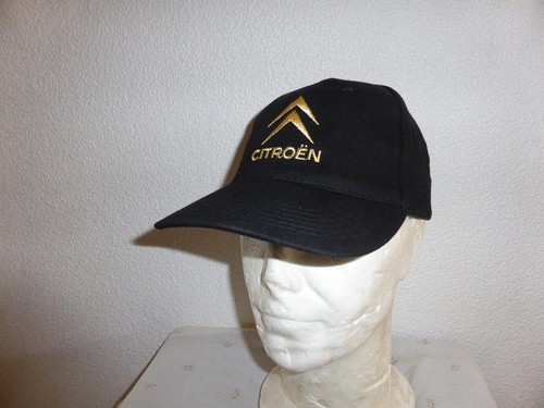 Casquette noire citroen vieux - casquette,