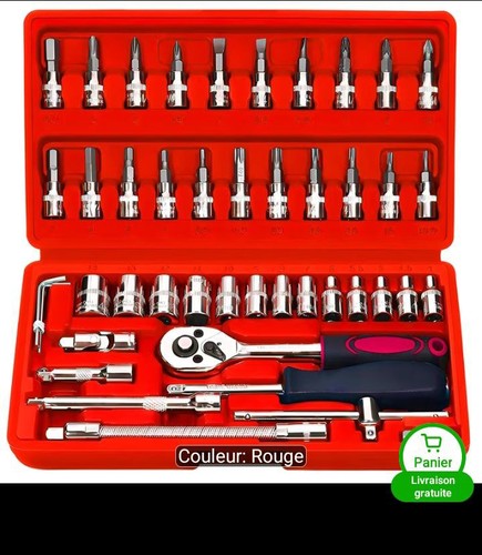 Coffret clef cliquet 46 - coffret,