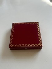 BOITE LES MUST DE CARTIER POUR BRACELET Case Box RED LEATHER