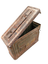 Z8/09/25 (REF27677): CAL30 US WW2 39/45 Military Ammunition Case