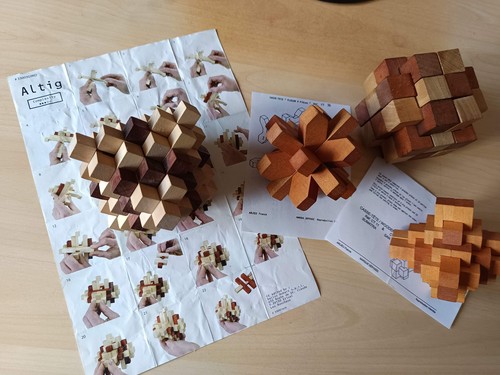 Lot casse têtes arjeu - arjeu, et