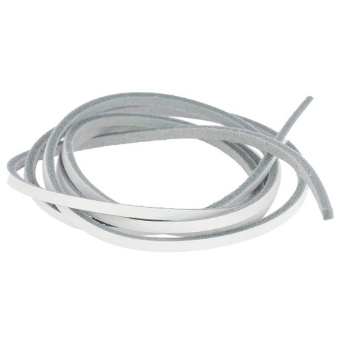 Lacet cuir carré - en, largeur