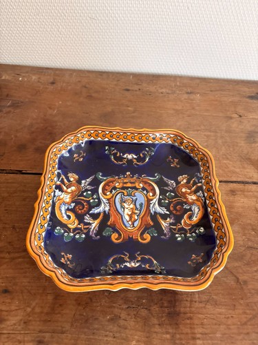 Plat coupe corbeille faïence - coupe,