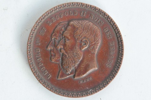 Médaille léopold ii - médaille,