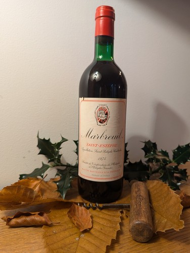Red wine marbreuil - wine,