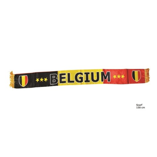 écharpe belgique polyester - polyester,