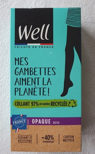 Collant opaque noir - , mes