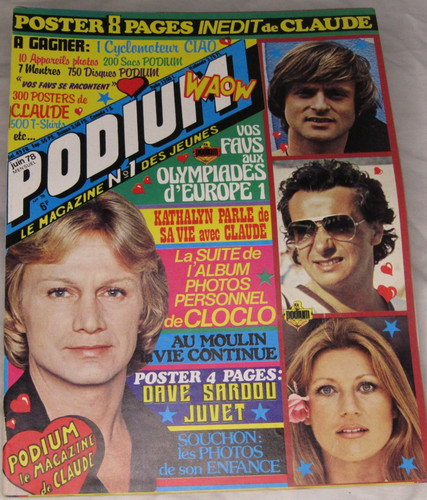 Magazine podium claude - podium,