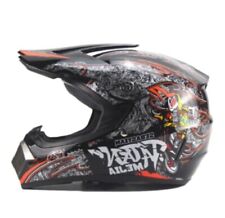 Casque Cross Pour Enfant Casque De Moto Motocross Mejia Noir Moto Quad