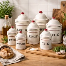 Série de pots de cuisine