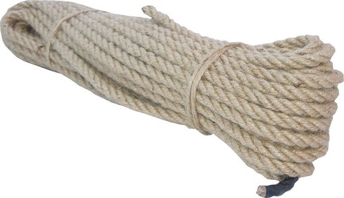 Corde jute chanvre naturel - de,