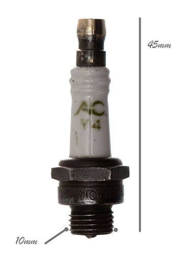 Ancienne bougie allumage - d'allumage, ac