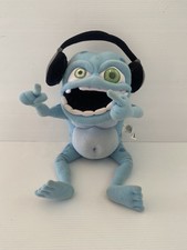 The Annoying Thing Plush Crazy Frog Stuffed Animal Biker Doll - Working