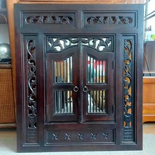 Miroir Indonesien En Teck