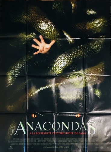 Affiche cinéma anacondas - affiche,